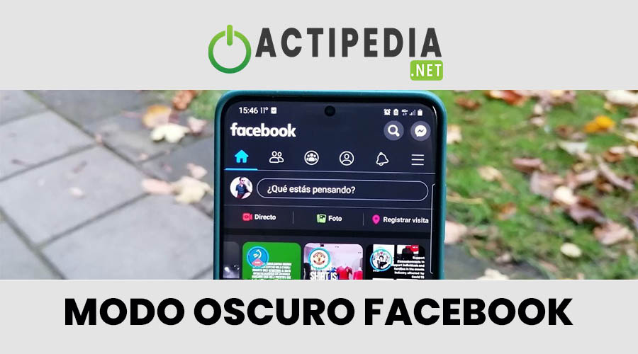 como activar el modo oscuro de facebook