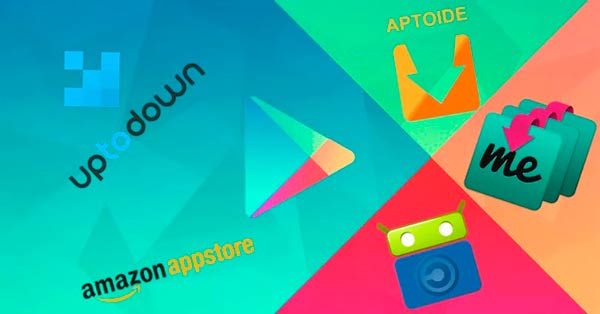 Tiendas de aplicaciones para Android