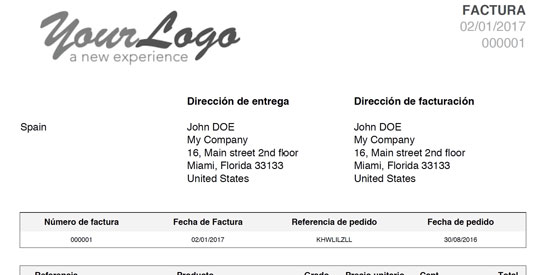 Modulos facturas Prestashop
